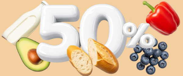 �������� 50% ������� ��������� ����� ����� ������ �����🥪🧀